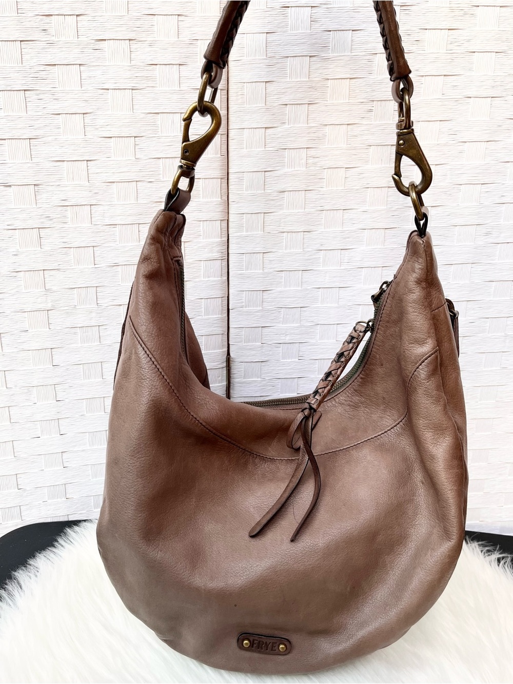 Frye Soft Leather Hobo Bag
